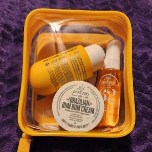 Sol de Janeiro Skincare Set in Vibrant Yellow